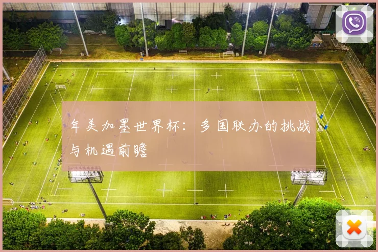 年美加墨世界杯：多国联办的挑战与机遇前瞻