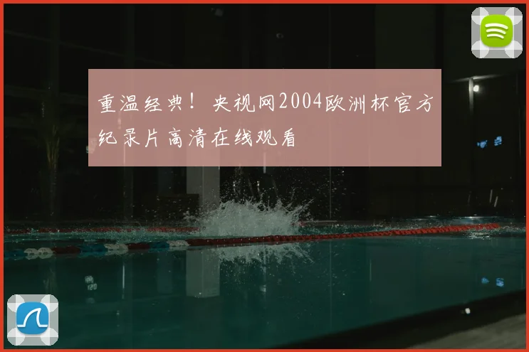 重温经典！央视网2004欧洲杯官方纪录片高清在线观看